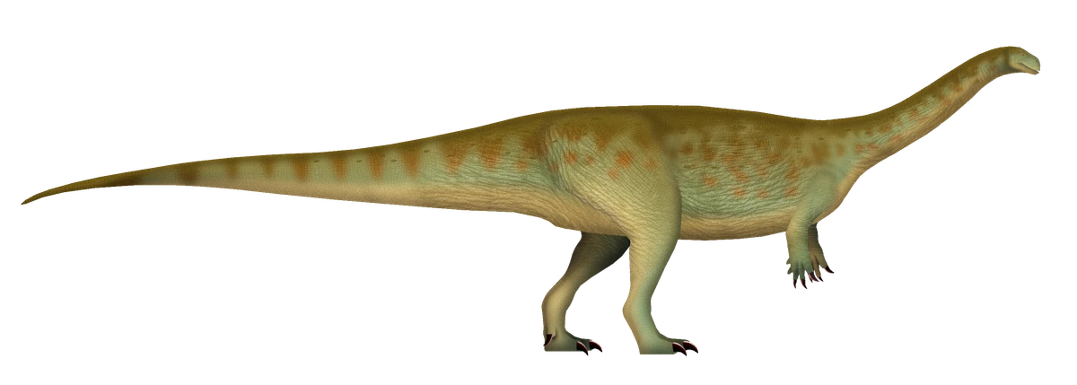Ilustración paleontológica de Lirainosaurus