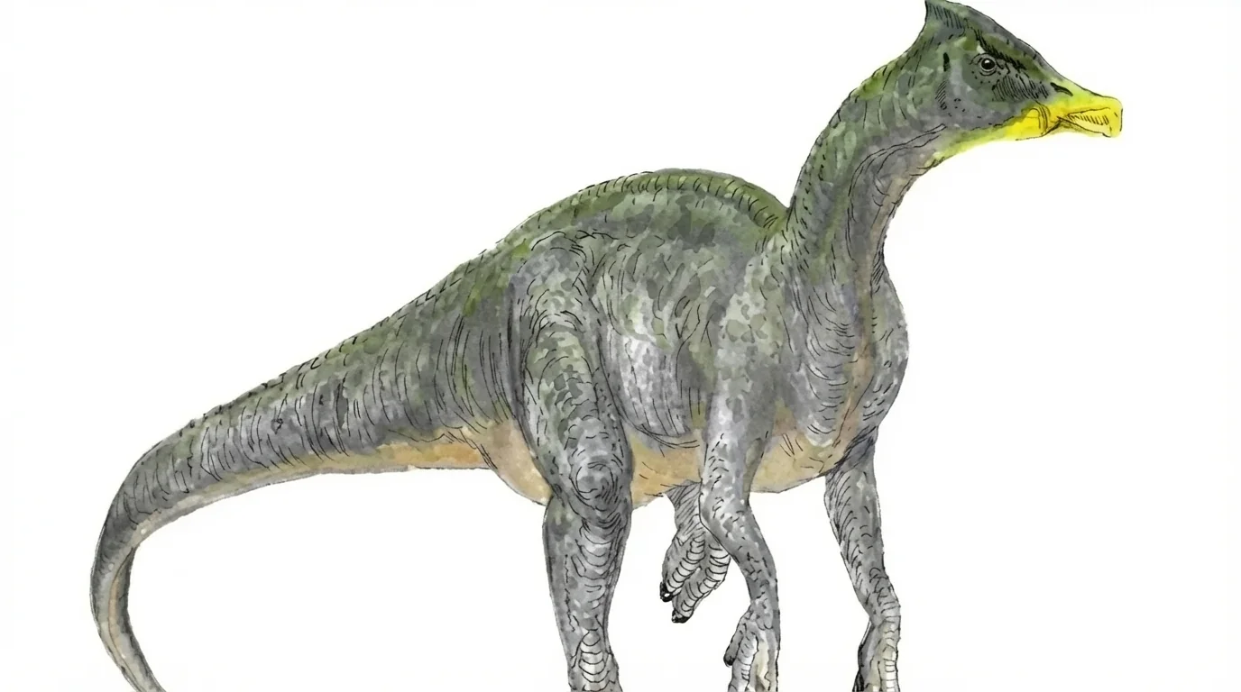 Ilustración paleontológica de Loncosaurus