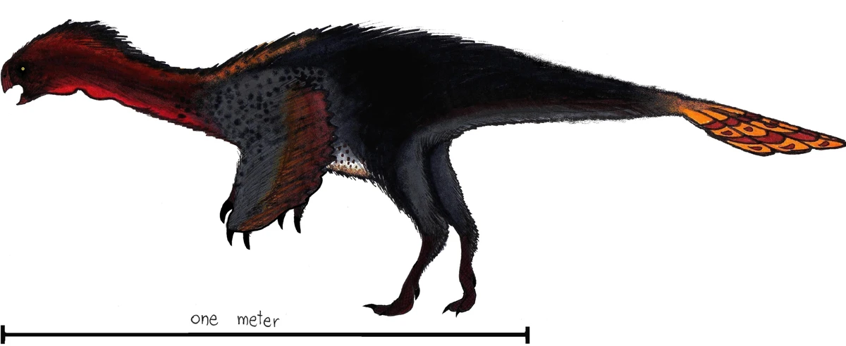 Ilustración paleontológica de Machairasaurus