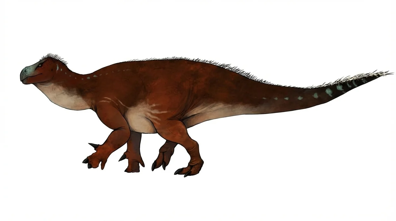 Ilustración paleontológica de Mantellodon