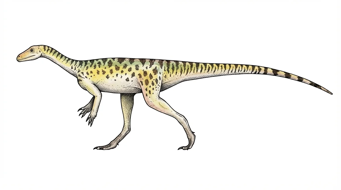 Ilustración paleontológica de Mbiresaurus