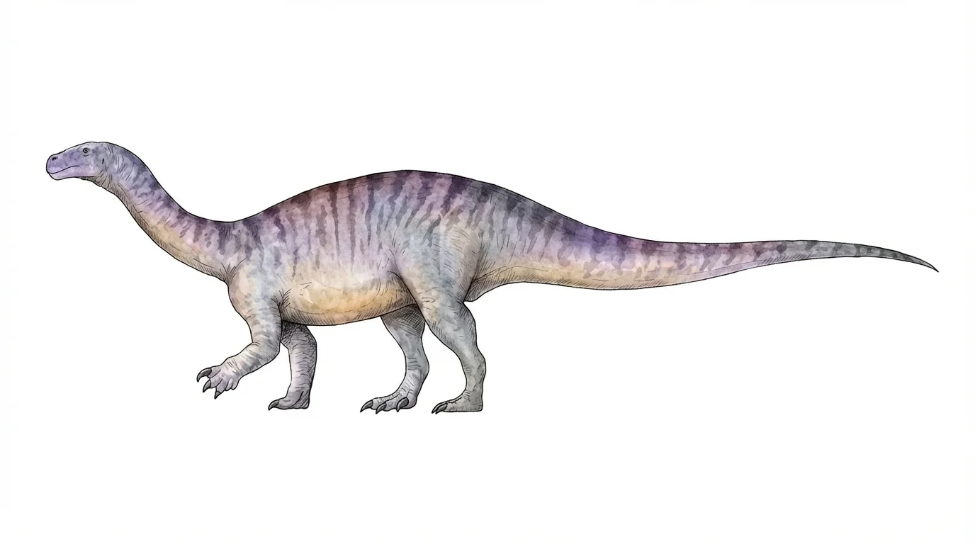 Ilustración paleontológica de Meroktenos