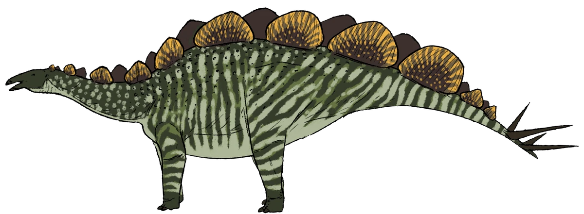 Ilustración paleontológica de Mongolostegus