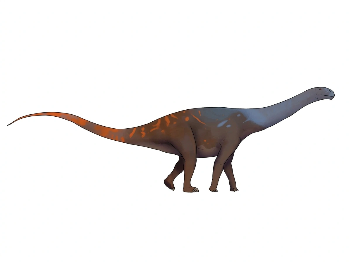 Ilustración paleontológica de Morinosaurus