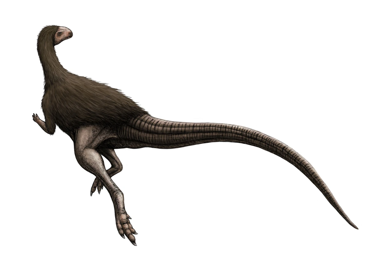 Ilustración paleontológica de Morrosaurus