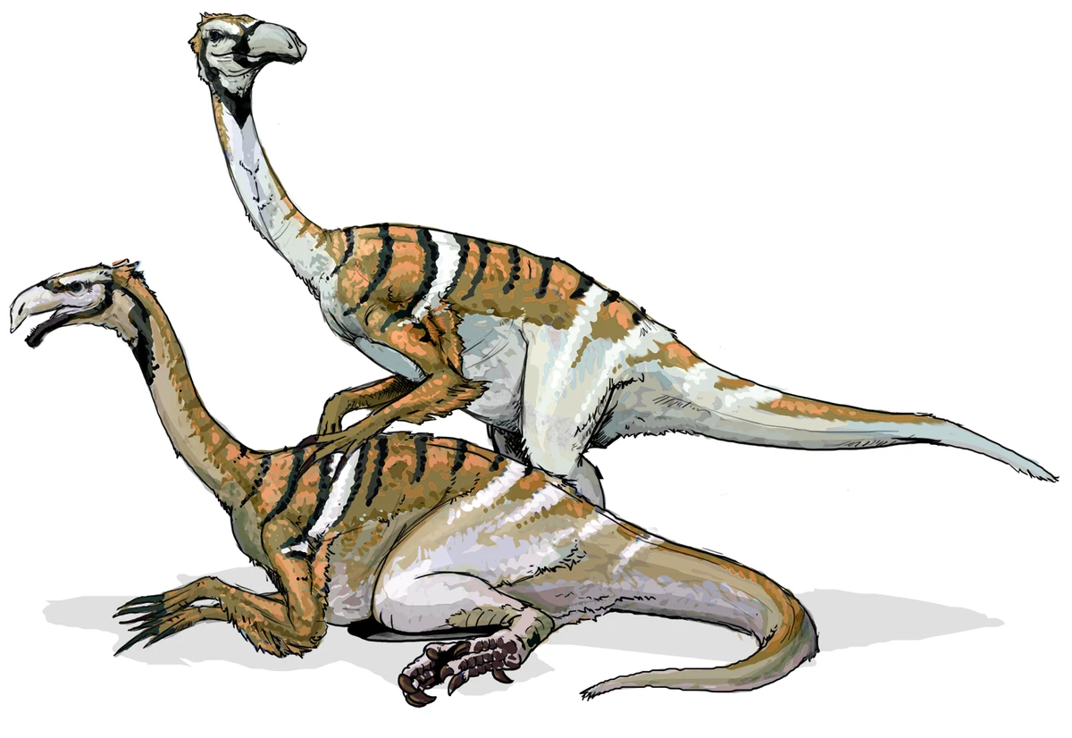 Ilustración paleontológica de Nanshiungosaurus