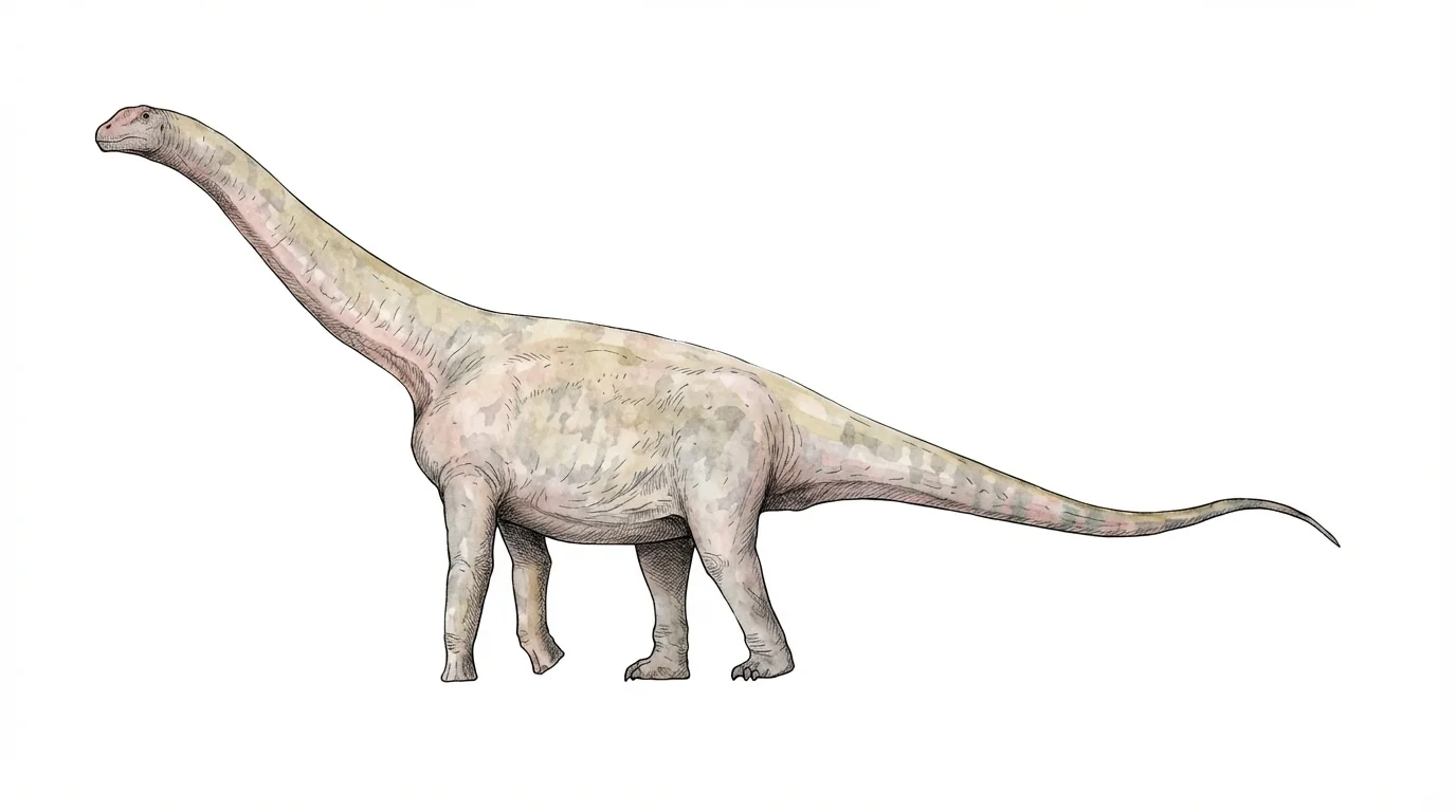 Ilustración paleontológica de Narindasaurus