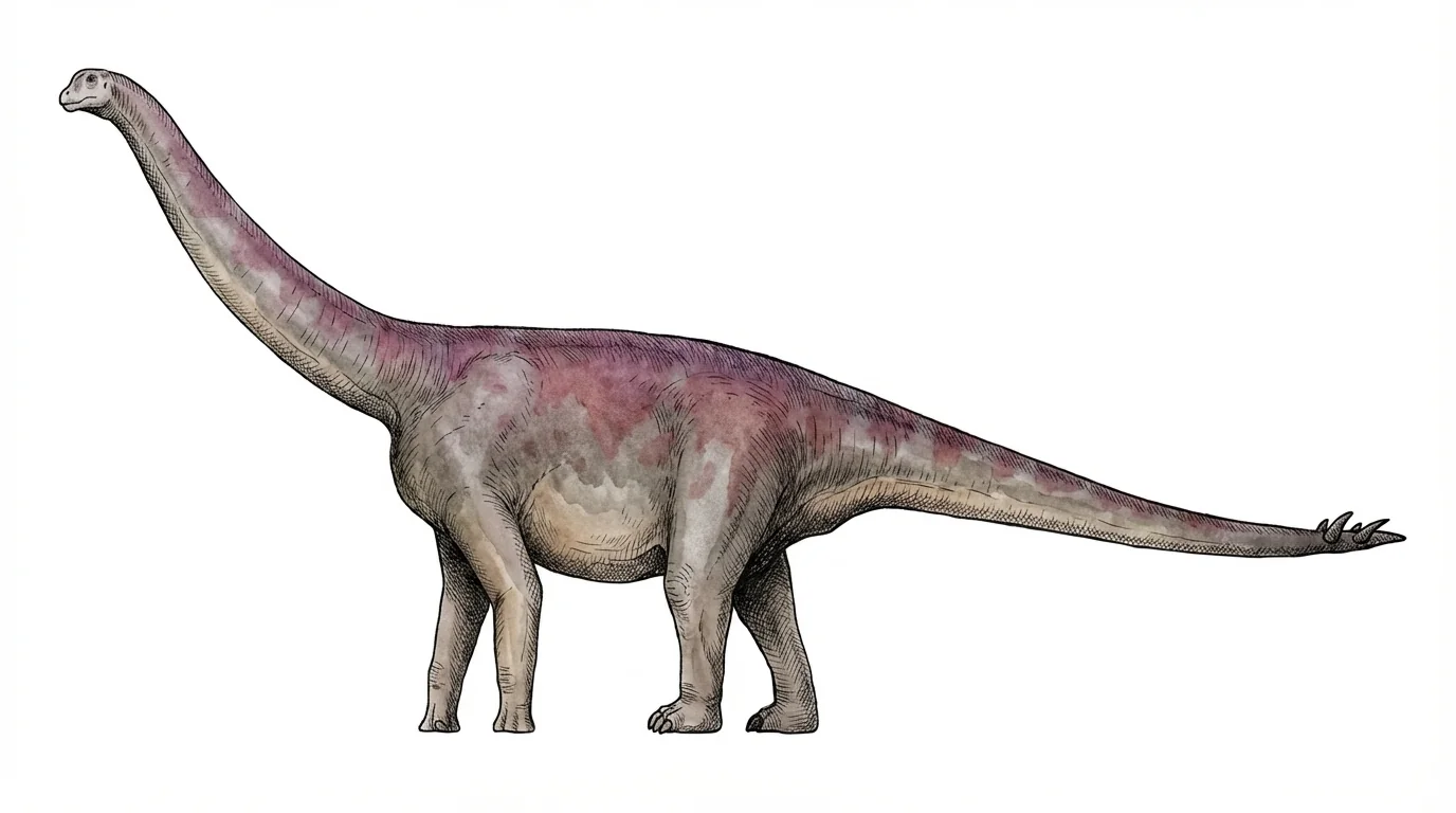 Ilustración paleontológica de Nebulasaurus