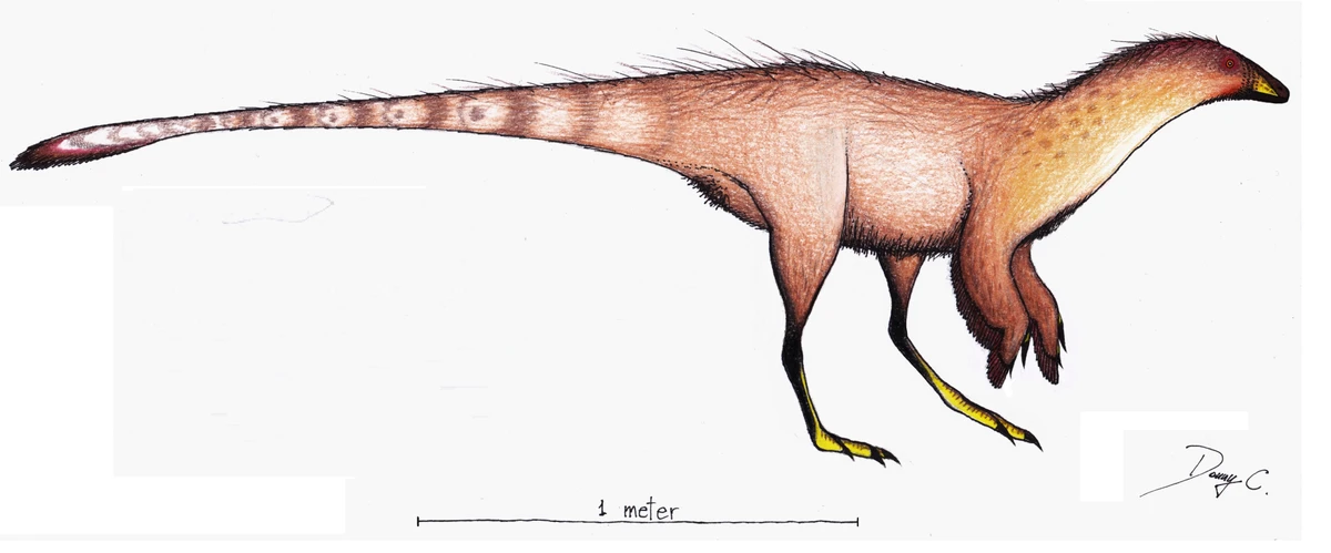 Ilustración paleontológica de Nedcolbertia