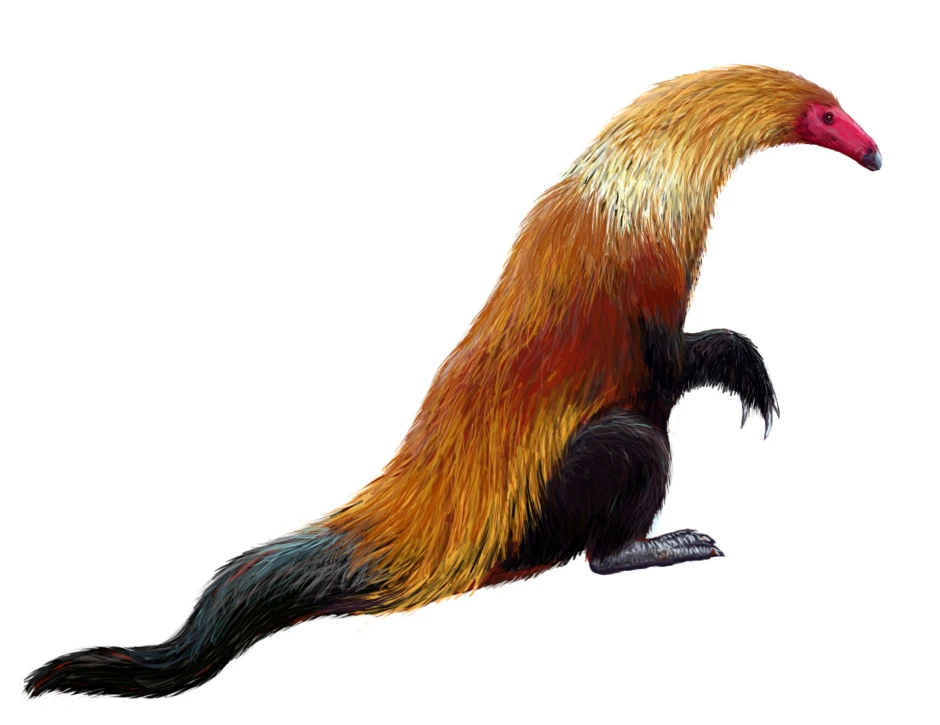 Ilustración paleontológica de Neimongosaurus