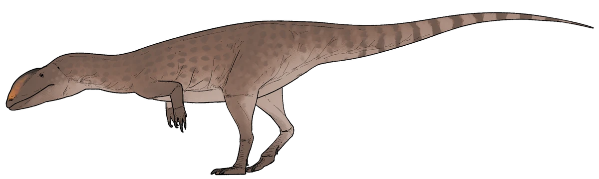 Ilustración paleontológica de Newtonsaurus