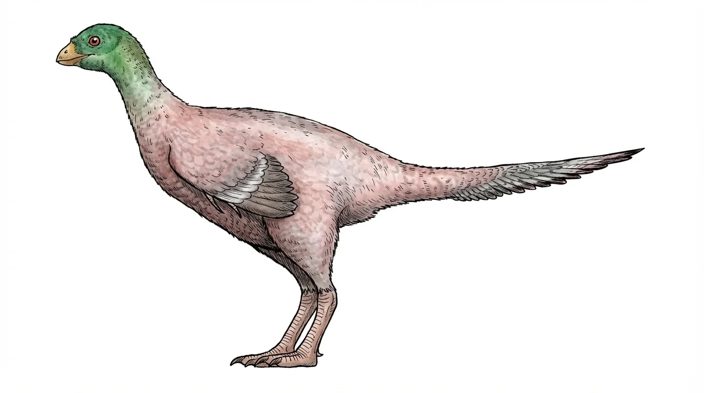 Ilustración paleontológica de Ningyuansaurus