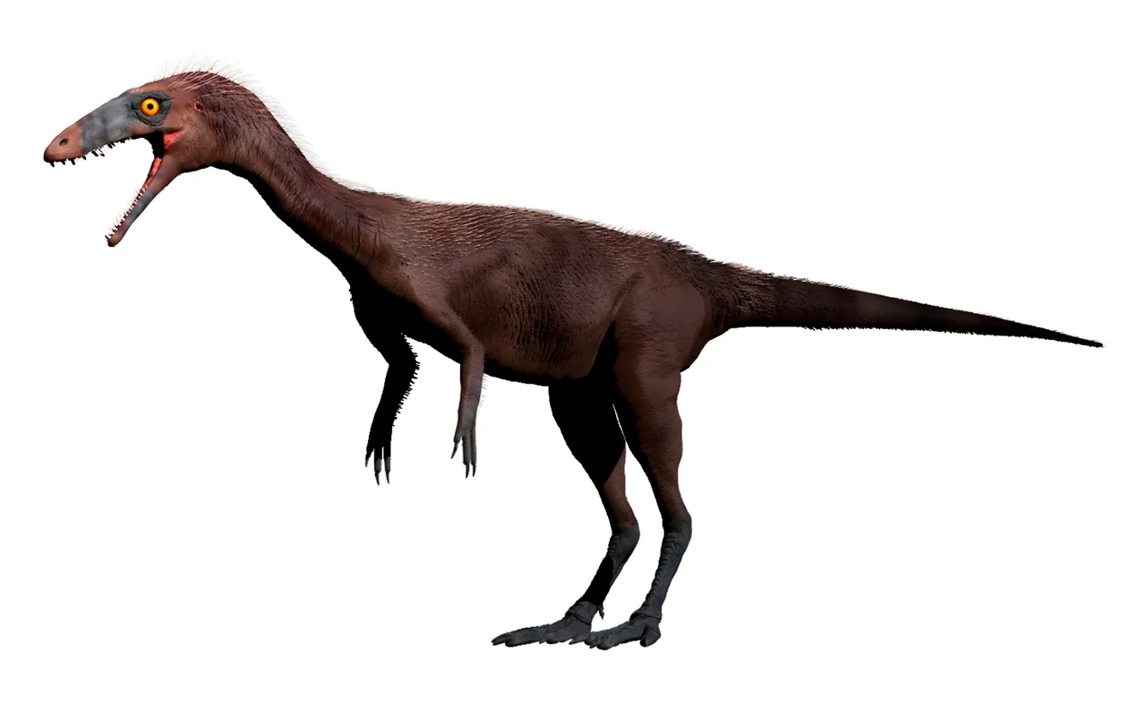 Ilustración paleontológica de Notatesseraeraptor