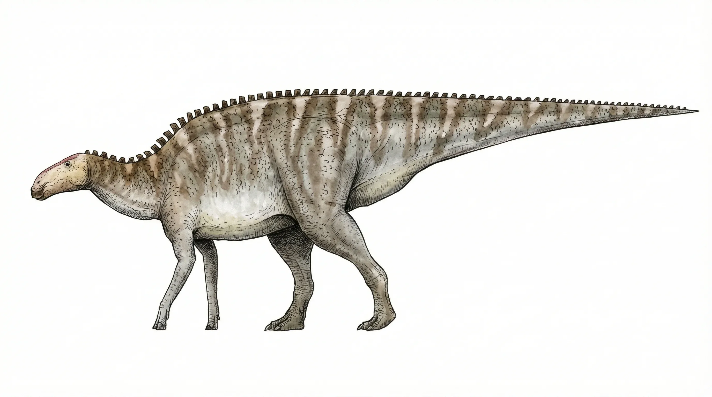 Ilustración paleontológica de Ornatops