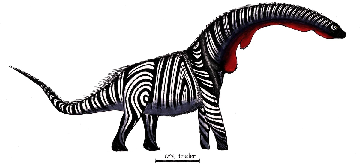 Ilustración paleontológica de Overosaurus