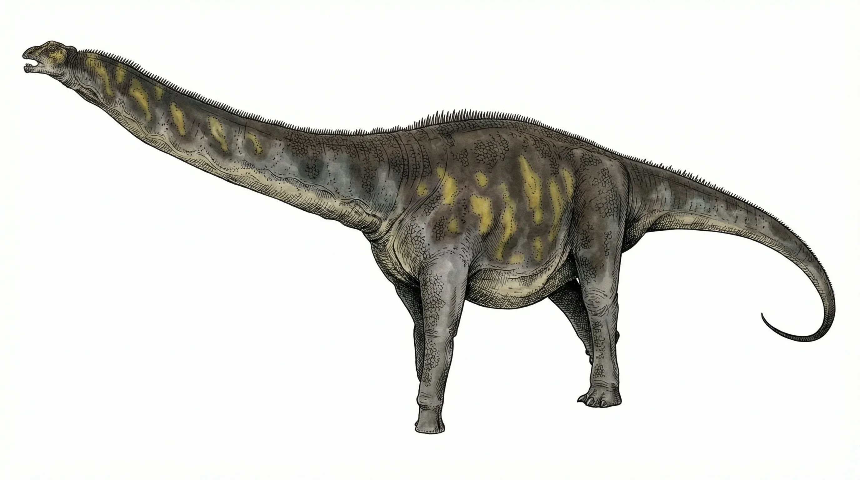 Ilustración paleontológica de Pakisaurus