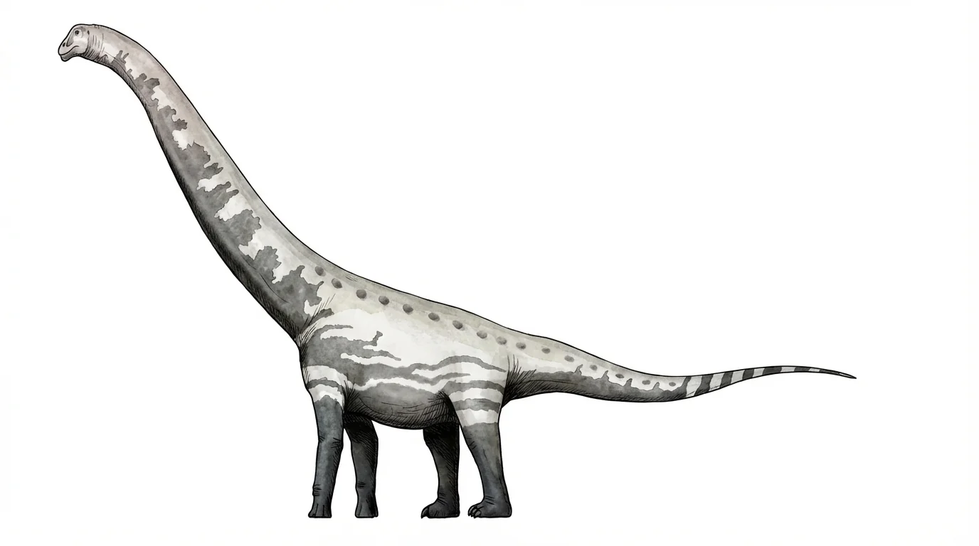 Ilustración paleontológica de Panamericansaurus