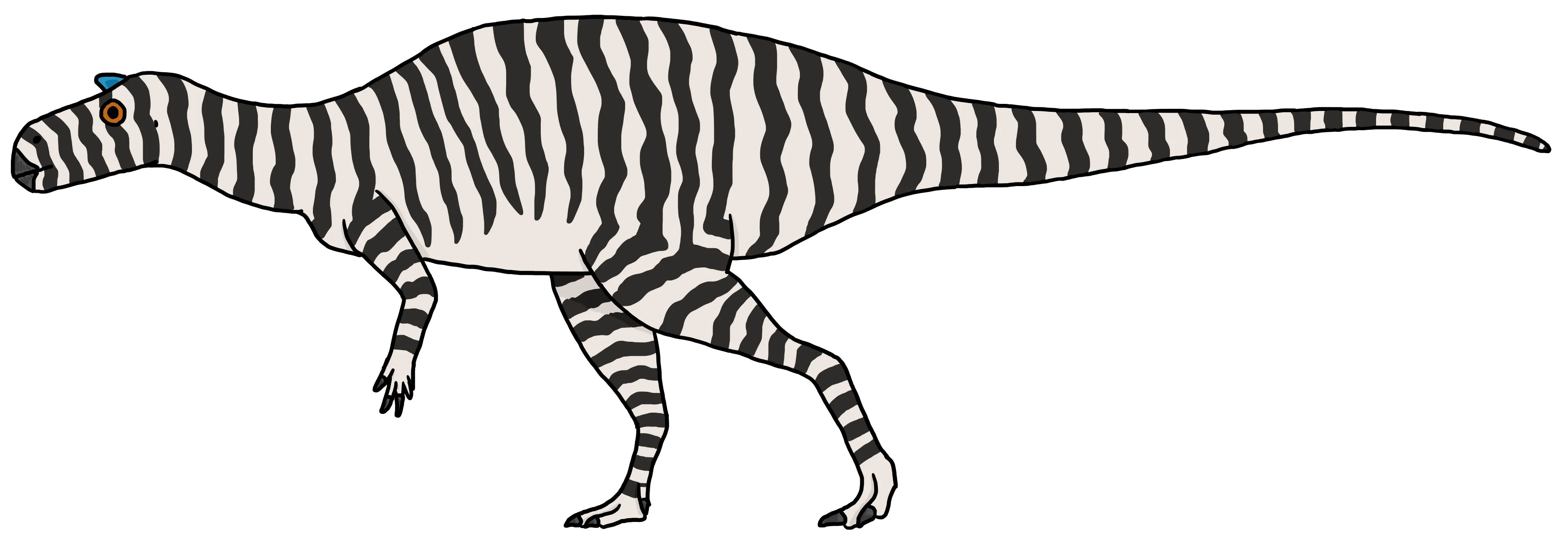 Ilustración paleontológica de Pareisactus
