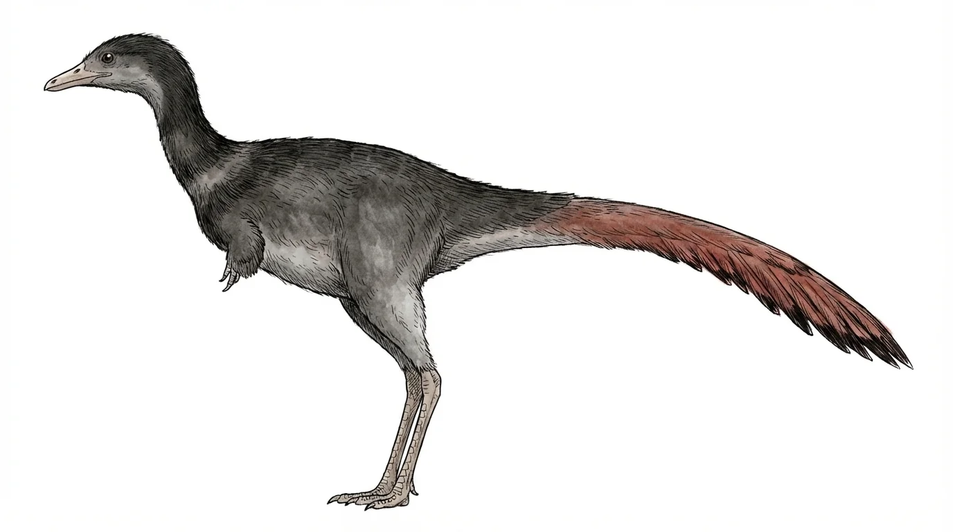 Ilustración paleontológica de Parvicursor