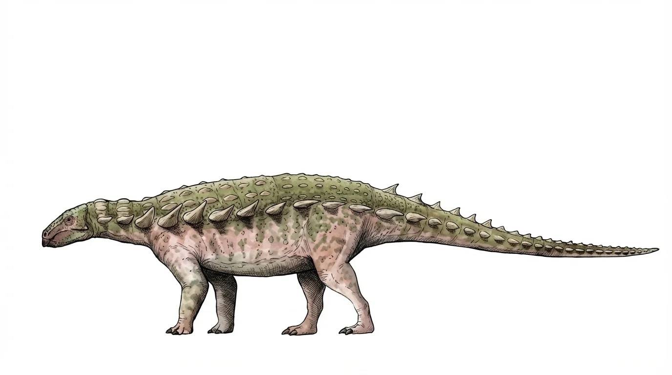 Ilustración paleontológica de Peloroplites
