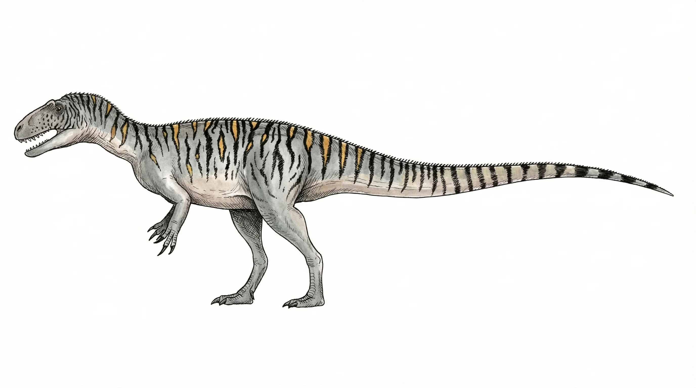 Ilustración paleontológica de Poekilopleuron