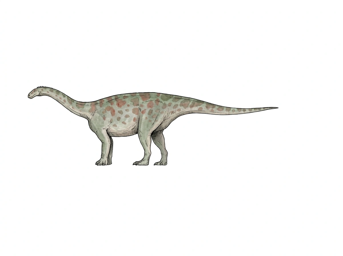 Ilustración paleontológica de Pulanesaura