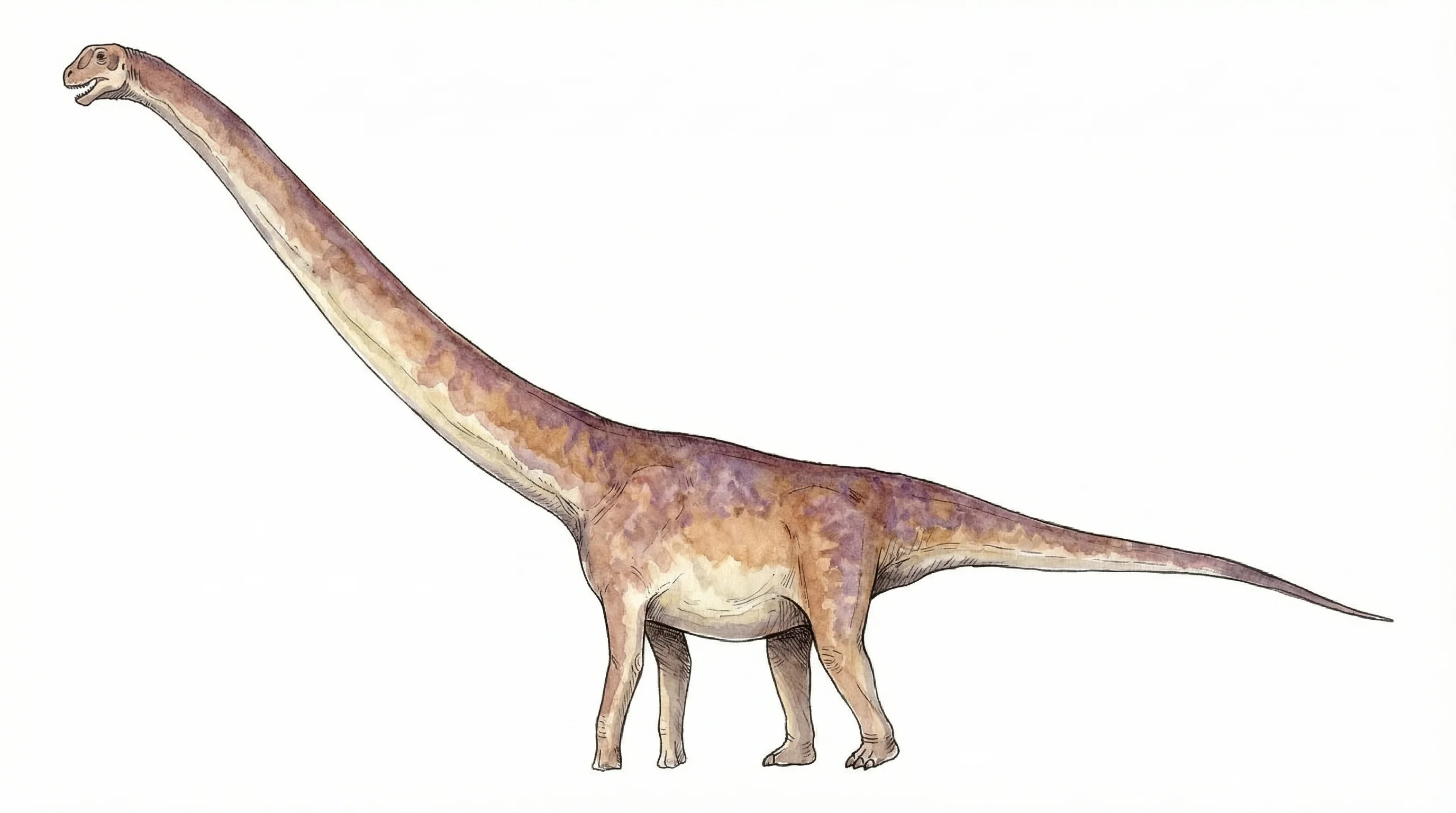 Ilustración paleontológica de Qijianglong