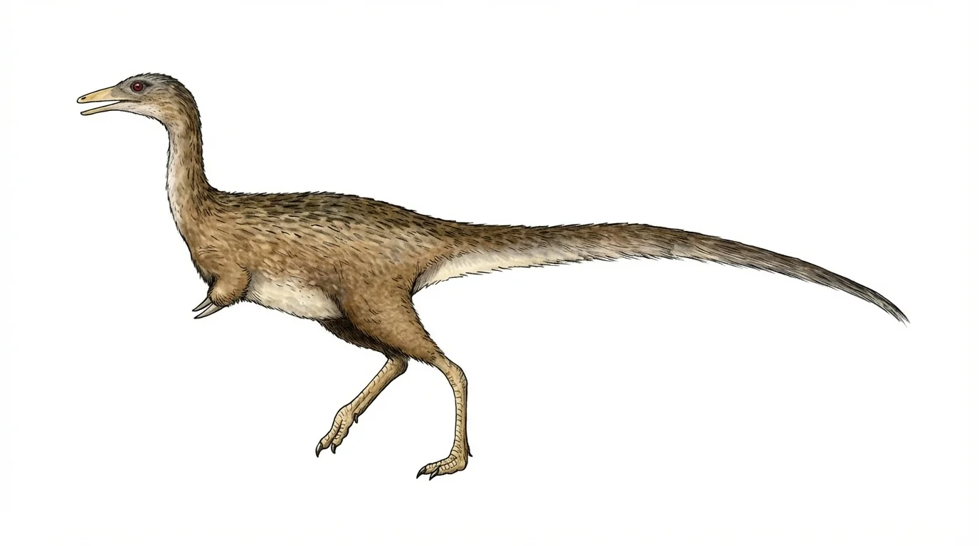 Ilustración paleontológica de Qiupanykus