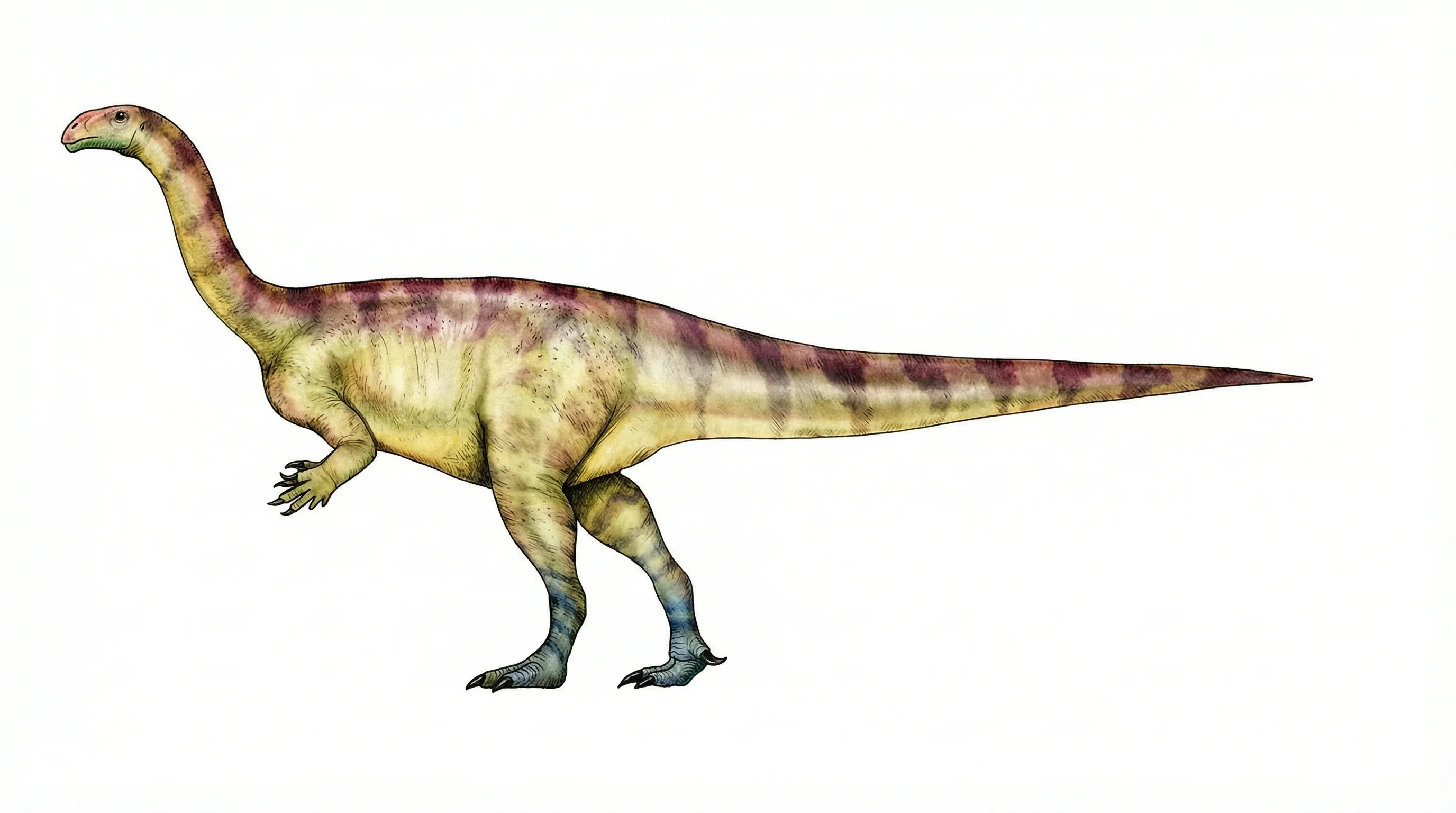 Ilustración paleontológica de Ruehleia