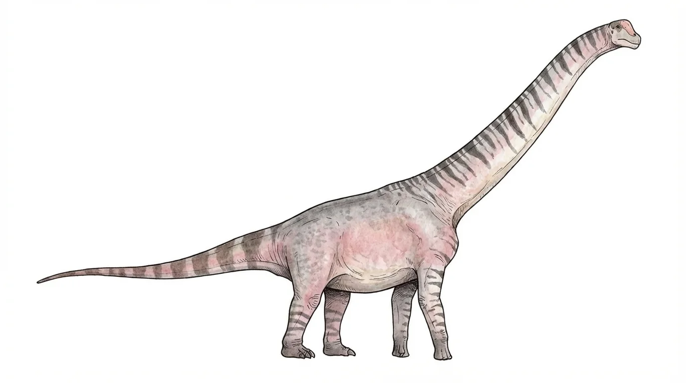 Ilustración paleontológica de Rugocaudia