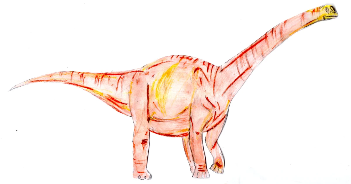 Ilustración paleontológica de Ruyangosaurus