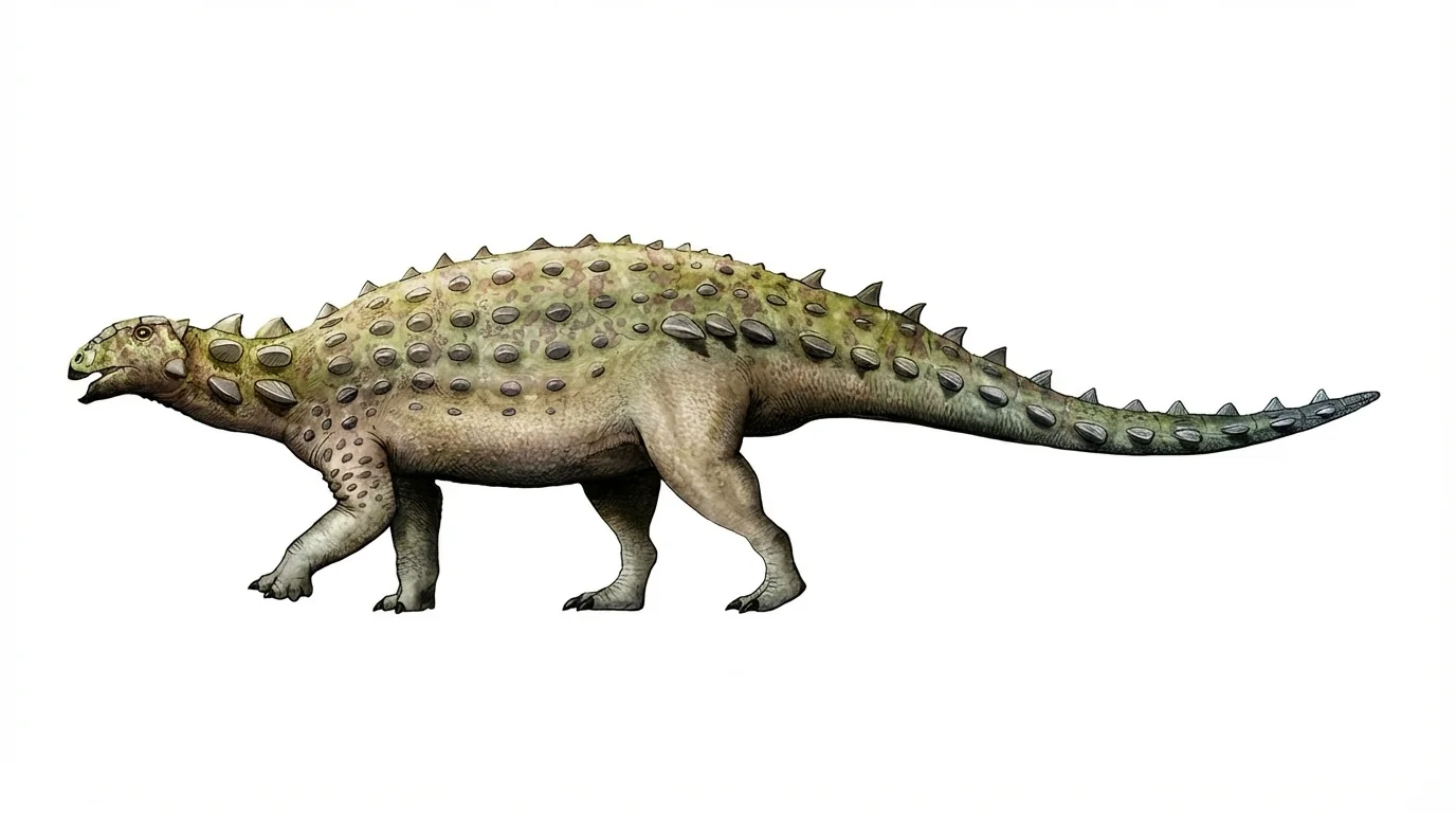 Ilustración paleontológica de Sarcolestes