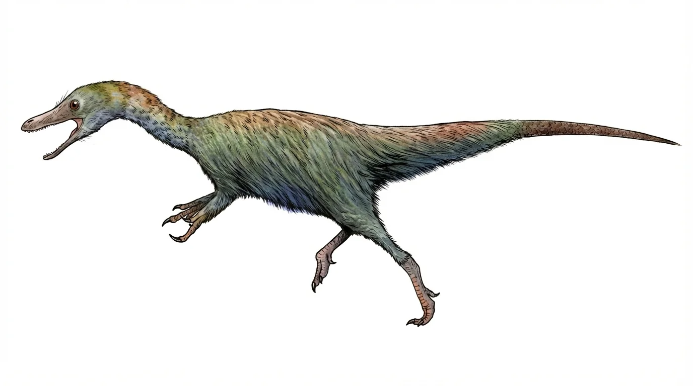 Ilustración paleontológica de Shishugounykus