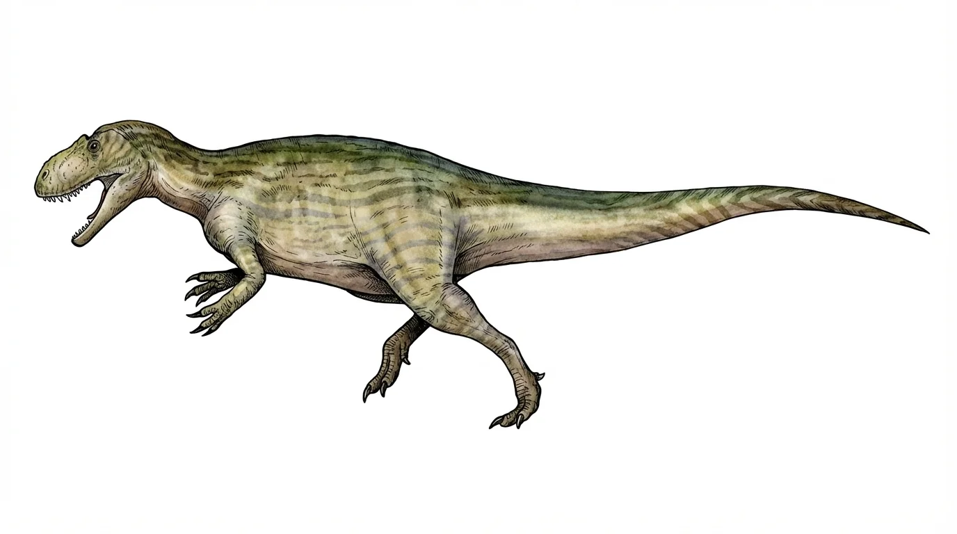 Ilustración paleontológica de Siamotyrannus