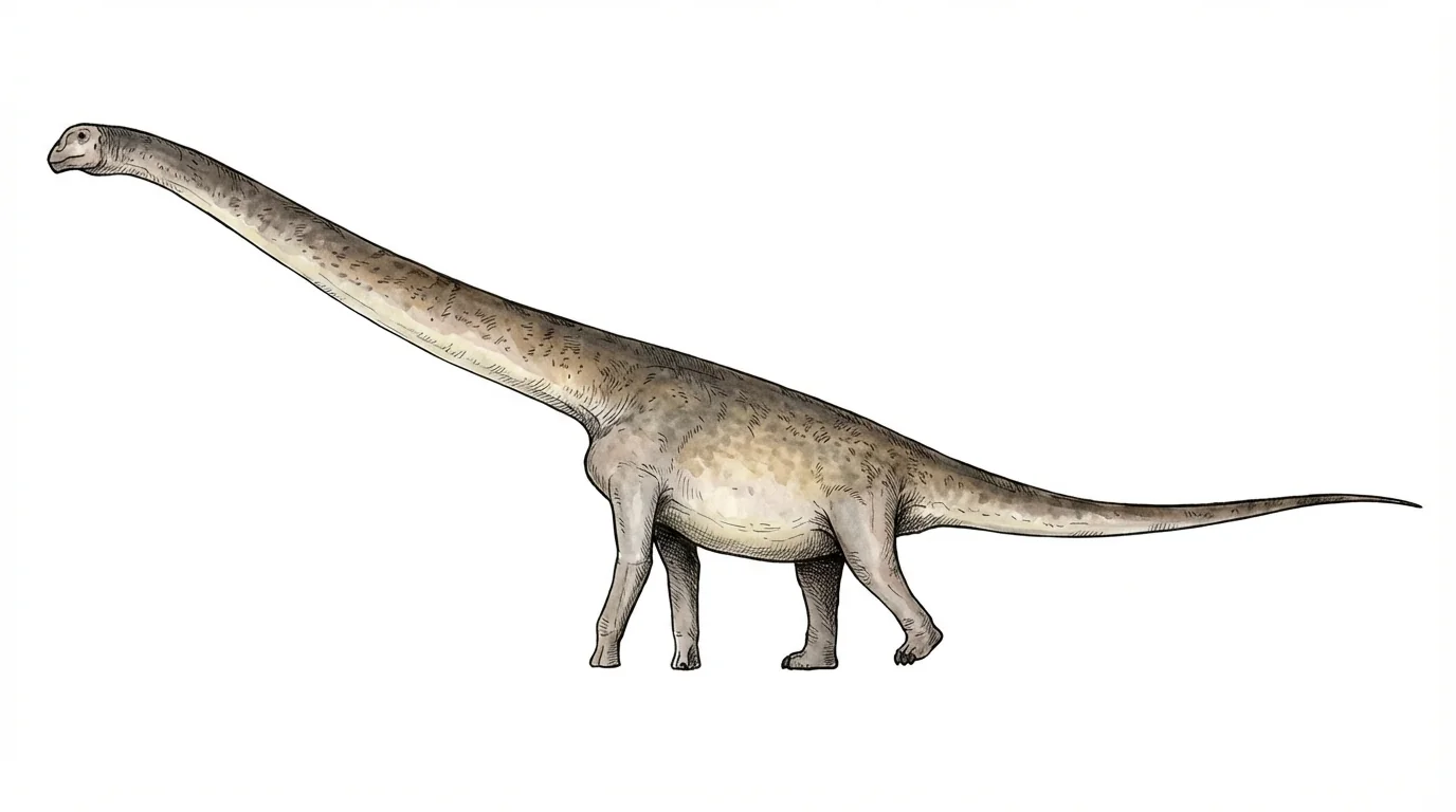 Ilustración paleontológica de Sibirotitan