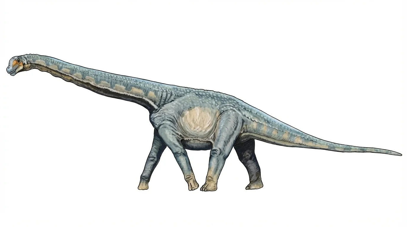Ilustración paleontológica de Sulaimanisaurus