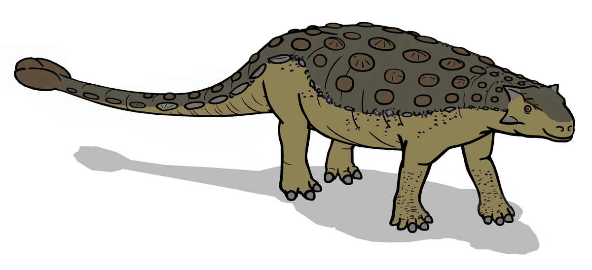 Ilustración paleontológica de Tarchia