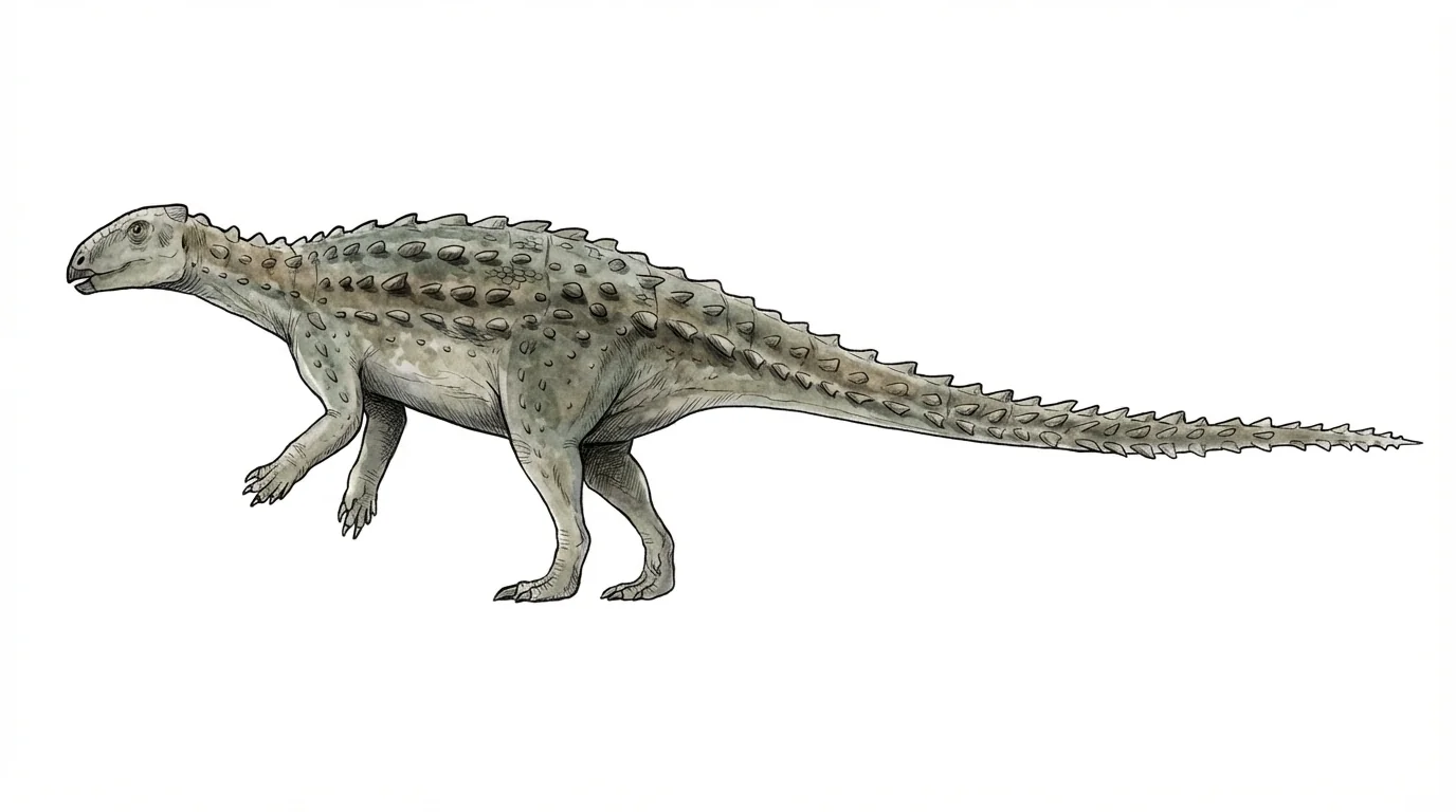 Ilustración paleontológica de Tatisaurus