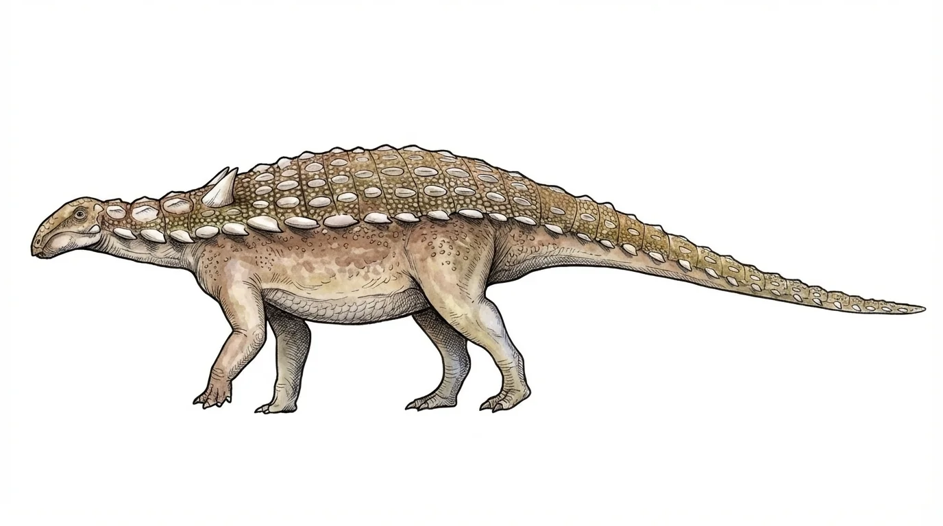 Ilustración paleontológica de Tianchisaurus