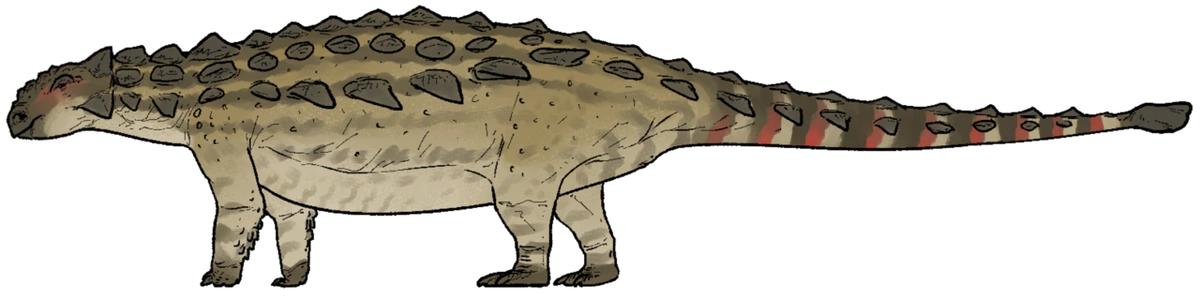 Ilustración paleontológica de Tianzhenosaurus