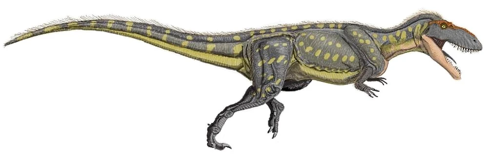 Ilustración paleontológica de Torvosaurus