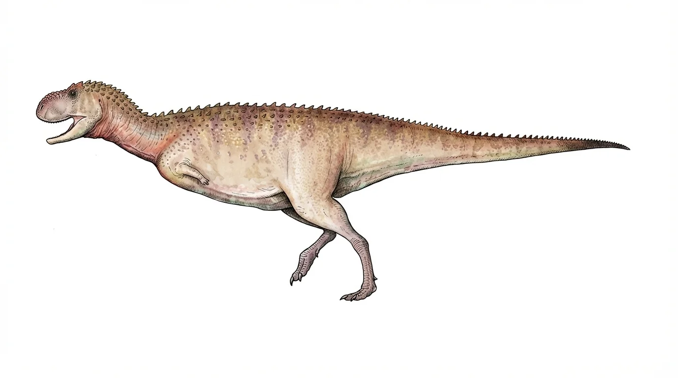 Ilustración paleontológica de Tralkasaurus