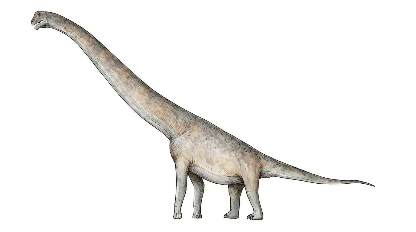 Ilustración paleontológica de Triunfosaurus