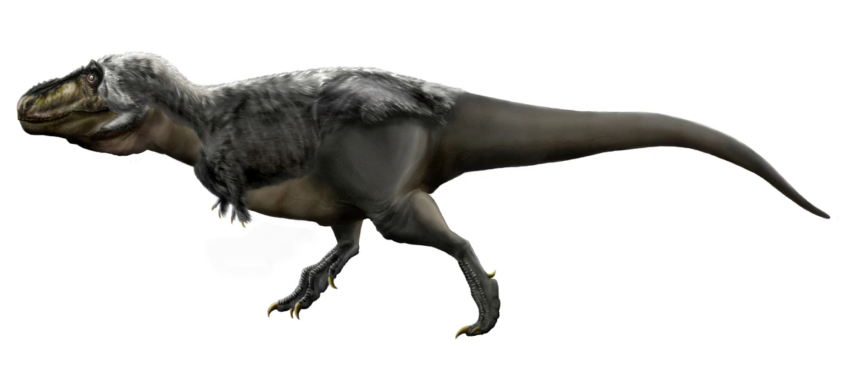 Ilustración paleontológica de Tyrannosaurus