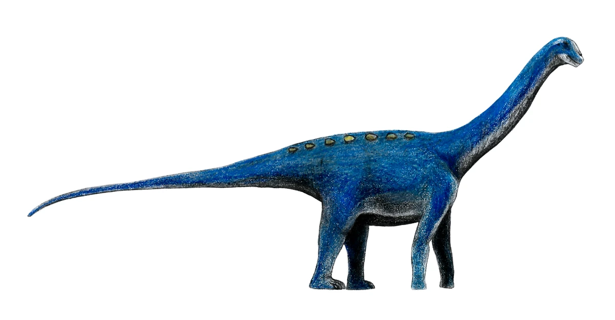 Ilustración paleontológica de Udelartitan
