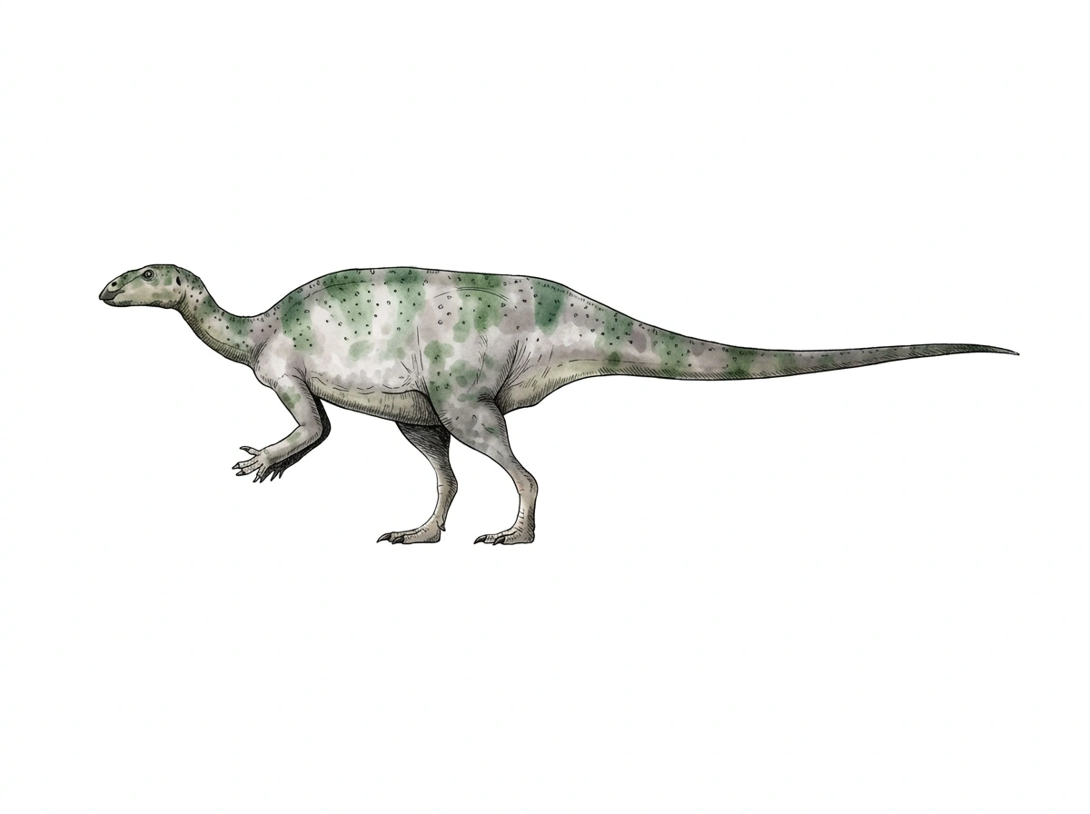 Ilustración paleontológica de Uteodon