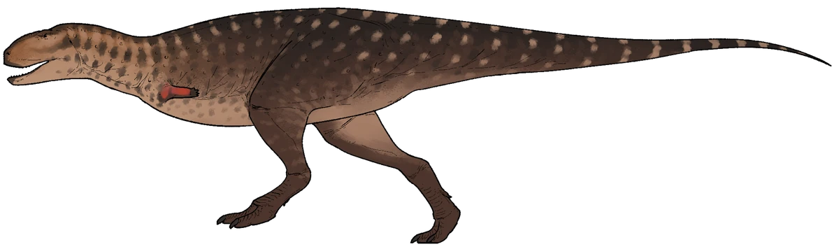 Ilustración paleontológica de Vitosaura