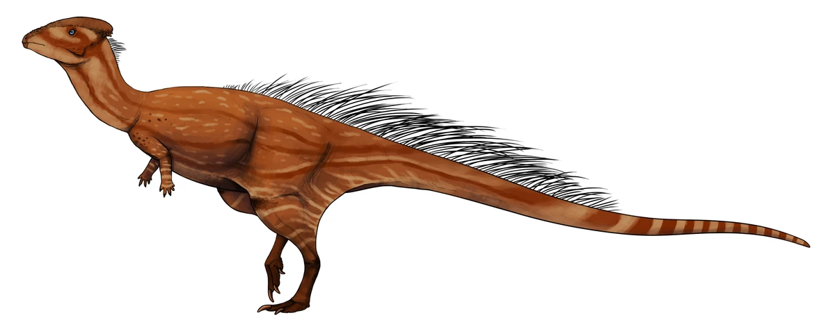 Ilustración paleontológica de Wannanosaurus