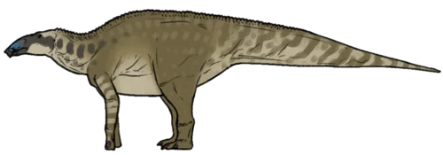 Ilustración paleontológica de Wulagasaurus