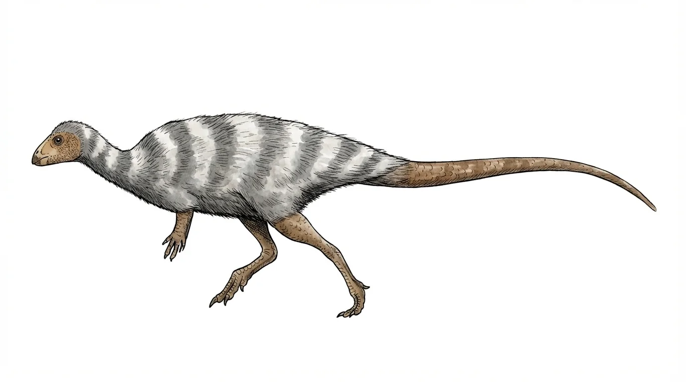Ilustración paleontológica de Xiaosaurus